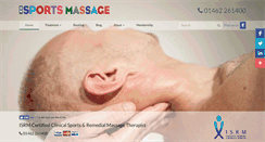 Desktop Screenshot of dwsportsmassage.com